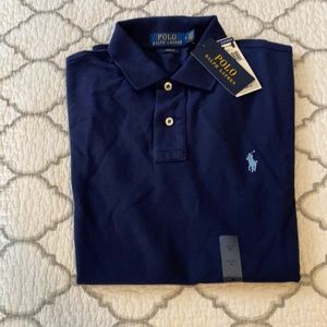 Polo Ralph Lauren Navy Slim Fit T-shirt Polo